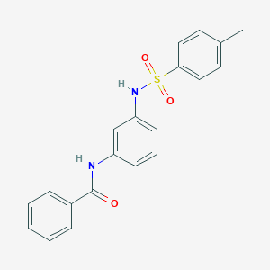 N-(3-{[(4-methylphenyl)sulfonyl]amino}phenyl)benzamide
