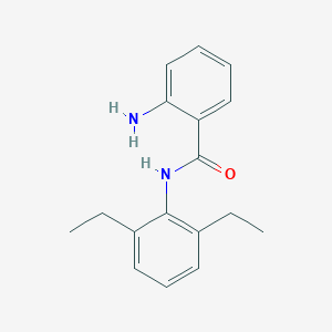 molecular formula C17H20N2O B495334 2-amino-N-(2,6-diethylphenyl)benzamide 