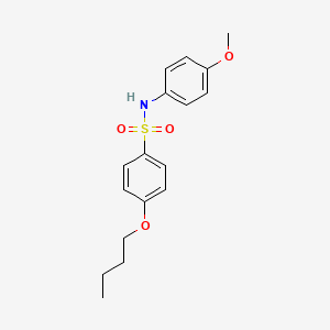 4-butoxy-N-(4-methoxyphenyl)benzenesulfonamide