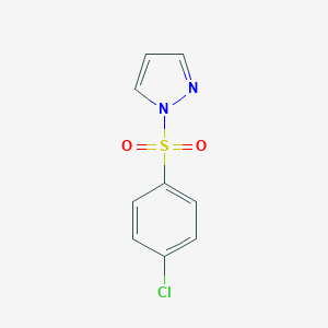 1-[(4-chlorophenyl)sulfonyl]-1H-pyrazole