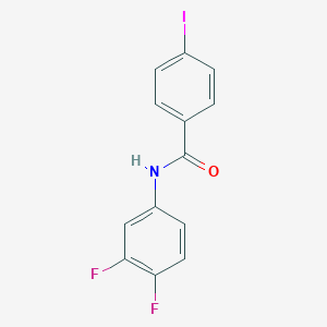 N-(3,4-difluorophenyl)-4-iodobenzamide