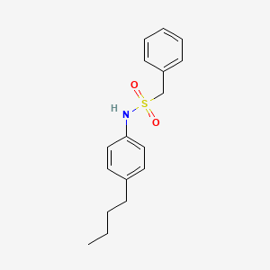 N-(4-butylphenyl)-1-phenylmethanesulfonamide