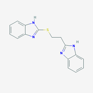 2-[2-(1H-benzimidazol-2-yl)ethylsulfanyl]-1H-benzimidazole