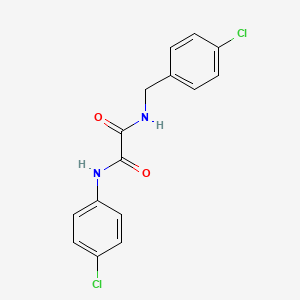 N-(4-chlorobenzyl)-N'-(4-chlorophenyl)ethanediamide