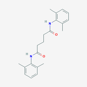 molecular formula C21H26N2O2 B495405 N,N'-bis(2,6-dimethylphenyl)pentanediamide 
