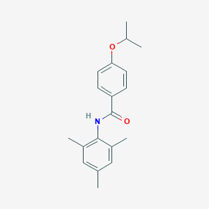 molecular formula C19H23NO2 B495415 4-isopropoxy-N-mesitylbenzamide 