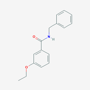 molecular formula C16H17NO2 B495444 N-benzyl-3-ethoxybenzamide 