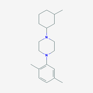 1-(2,5-dimethylphenyl)-4-(3-methylcyclohexyl)piperazine