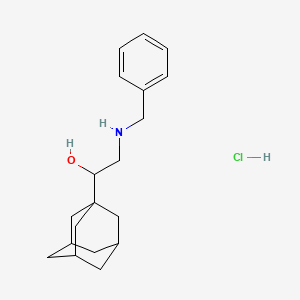 1-(1-adamantyl)-2-(benzylamino)ethanol hydrochloride