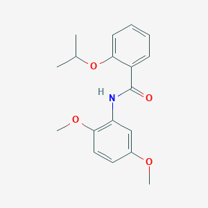 N-(2,5-dimethoxyphenyl)-2-isopropoxybenzamide