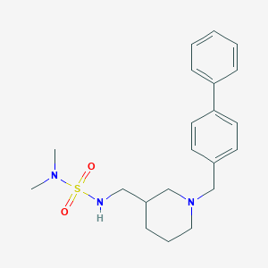 N'-{[1-(4-biphenylylmethyl)-3-piperidinyl]methyl}-N,N-dimethylsulfamide