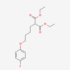 diethyl [4-(4-fluorophenoxy)butyl]malonate