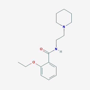 molecular formula C16H24N2O2 B4955211 2-ethoxy-N-[2-(1-piperidinyl)ethyl]benzamide 