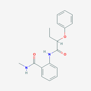 N-methyl-2-[(2-phenoxybutanoyl)amino]benzamide