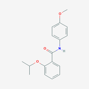 molecular formula C17H19NO3 B495528 2-isopropoxy-N-(4-methoxyphenyl)benzamide 
