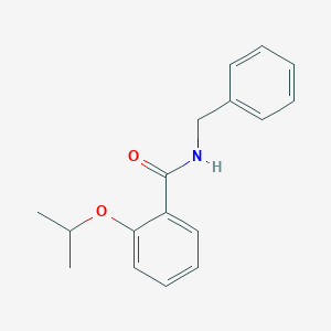 molecular formula C17H19NO2 B495539 N-benzyl-2-isopropoxybenzamide 