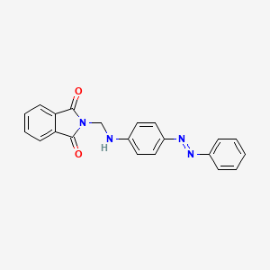 2-({[4-(phenyldiazenyl)phenyl]amino}methyl)-1H-isoindole-1,3(2H)-dione