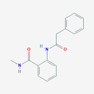 molecular formula C16H16N2O2 B495551 N-methyl-2-[(phenylacetyl)amino]benzamide 