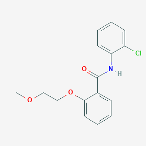 N-(2-chlorophenyl)-2-(2-methoxyethoxy)benzamide