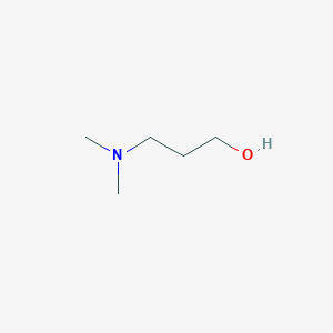 molecular formula C5H13NO B049565 1-丙醇，3-(二甲氨基)- CAS No. 3179-63-3
