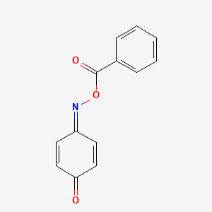 molecular formula C13H9NO3 B4956977 benzo-1,4-quinone O-benzoyloxime CAS No. 26880-35-3