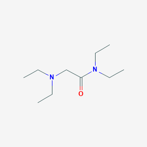 molecular formula C10H22N2O B049571 2-(二乙氨基)-N,N-二乙基乙酰胺 CAS No. 27794-54-3