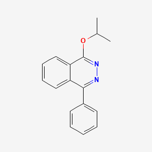 molecular formula C17H16N2O B4957293 1-isopropoxy-4-phenylphthalazine 
