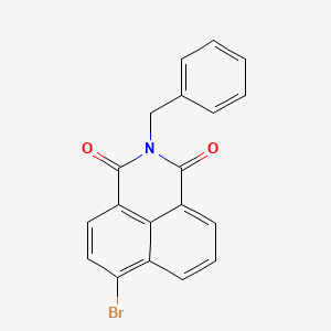 molecular formula C19H12BrNO2 B4957881 2-benzyl-6-bromo-1H-benzo[de]isoquinoline-1,3(2H)-dione 