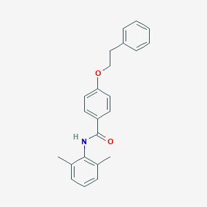 molecular formula C23H23NO2 B495798 N-(2,6-dimethylphenyl)-4-(2-phenylethoxy)benzamide 