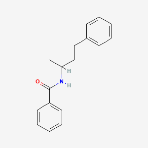 molecular formula C17H19NO B4958343 N-(1-methyl-3-phenylpropyl)benzamide 