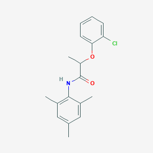 molecular formula C18H20ClNO2 B495859 2-(2-chlorophenoxy)-N-mesitylpropanamide 
