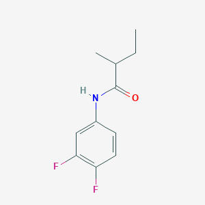 N-(3,4-difluorophenyl)-2-methylbutanamide