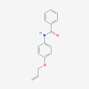 molecular formula C16H15NO2 B495875 N-[4-(allyloxy)phenyl]benzamide 