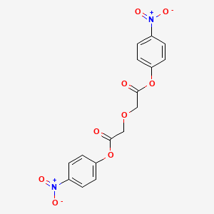 molecular formula C16H12N2O9 B4958942 bis(4-nitrophenyl) 2,2'-oxydiacetate 