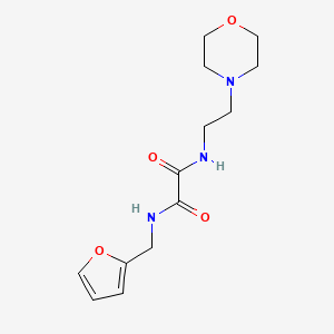 molecular formula C13H19N3O4 B4958976 N-(2-furylmethyl)-N'-[2-(4-morpholinyl)ethyl]ethanediamide 