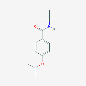 molecular formula C14H21NO2 B495900 N-(tert-butyl)-4-isopropoxybenzamide 
