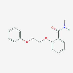 molecular formula C16H17NO3 B495930 N-methyl-2-(2-phenoxyethoxy)benzamide CAS No. 881581-99-3