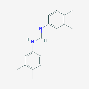 molecular formula C17H20N2 B4959343 N,N'-bis(3,4-dimethylphenyl)imidoformamide 