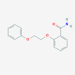 molecular formula C15H15NO3 B495962 2-(2-Phenoxyethoxy)benzamide CAS No. 878094-20-3