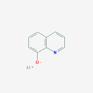 molecular formula C9H6LiNO B049599 (喹啉-8-醇ato)锂 CAS No. 850918-68-2