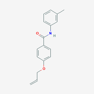 molecular formula C17H17NO2 B496012 4-(allyloxy)-N-(3-methylphenyl)benzamide 