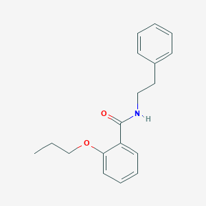 molecular formula C18H21NO2 B496013 N-(2-phenylethyl)-2-propoxybenzamide 