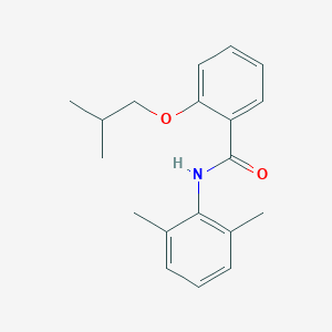 molecular formula C19H23NO2 B496015 N-(2,6-dimethylphenyl)-2-isobutoxybenzamide 