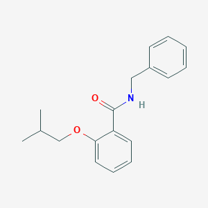 molecular formula C18H21NO2 B496024 N-benzyl-2-(2-methylpropoxy)benzamide 