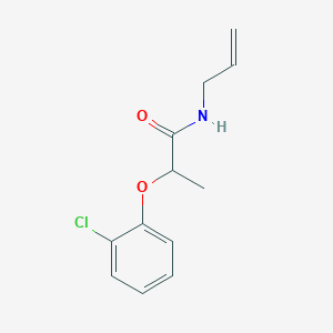 molecular formula C12H14ClNO2 B496030 N-allyl-2-(2-chlorophenoxy)propanamide 