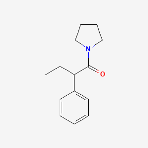 molecular formula C14H19NO B4960367 1-(2-phenylbutanoyl)pyrrolidine 