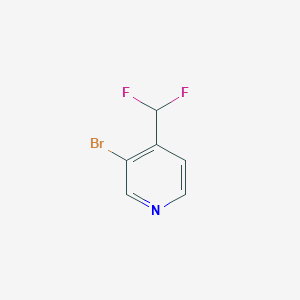 B049606 3-Bromo-4-(difluoromethyl)pyridine CAS No. 114468-05-2
