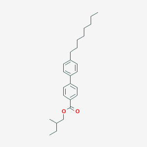 molecular formula C26H36O2 B4960880 2-methylbutyl 4'-octyl-4-biphenylcarboxylate CAS No. 94630-49-6