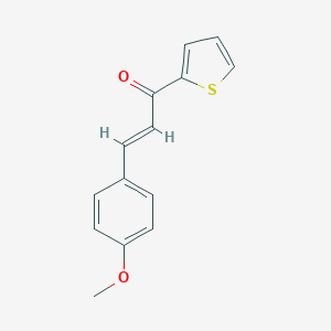molecular formula C14H12O2S B496107 3-(4-Methoxyphenyl)-1-(2-thienyl)-2-propen-1-one CAS No. 137444-51-0