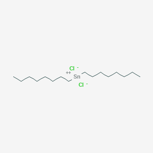 molecular formula C16H34Cl2Sn B049611 二氯二辛基锡 CAS No. 3542-36-7